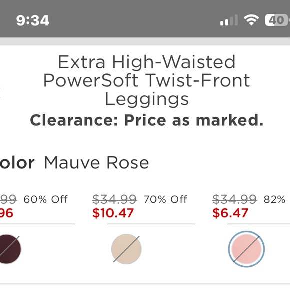 Women's High-Waisted Pink Leggings - Picture 3 of 3